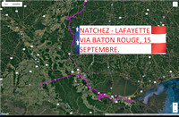 Natchez - Lafayette, Louisiane, 15 septembre.