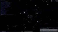 La position de la comète dans le ciel du 1er février 2024 à 22h00 (heure civile)