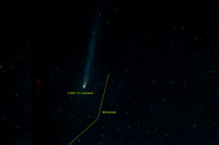 La comète C/2021 A1 (Leonard)