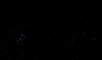 Les Pléiades et la comète Lovejoy - 19 janvier 2015