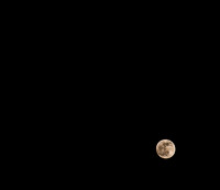 La Lune et Mars, 14 avril 2014.